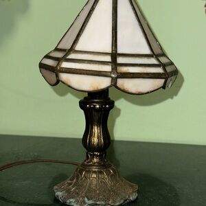 Meyda Tiffany Baroque Small Table  Lamp Vtg Collection